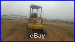2015 Caterpillar 303E Excavator MIni Ex Trackhoe 465Hrs 24Hp 6721Weight Used