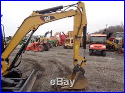 2015 Caterpillar 303.5E2CR Excavator, Cab/Heat/Air, Aux Hyd, 2 Speed, 1,560Hrs