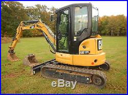2015 Caterpillar 304E2 CR Rubber Track Crawler Excavator Cab AC Cat Mini 304
