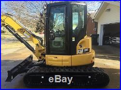 2015 Caterpillar 305E2 CR 30 hrs CAB Heat/Ac Thumb Long Stick Cat Excavator 305