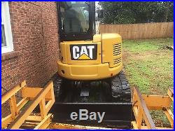 2015 Caterpillar 305E2 CR 30 hrs CAB Heat/Ac Thumb Long Stick Cat Excavator 305