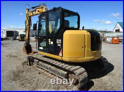2015 Caterpillar 308E2 CR Hydraulic Excavator Q/C Bucket Aux Hyd A/C Cab bidadoo