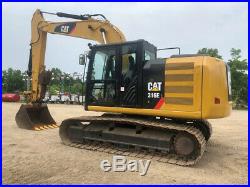 2015 Caterpillar 316EL Crawler Excavator Cab AC Diesel Cat