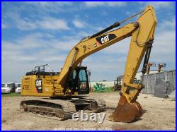 2015 Caterpillar 329FL Hydraulic Excavator Cab A/C Cat C7.1 Diesel bidadoo