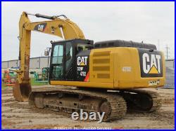 2015 Caterpillar 329FL Hydraulic Excavator Cab A/C Cat C7.1 Diesel bidadoo