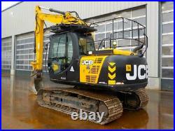2015 JCB JS145LC Digger / Excavator 700mm Pads
