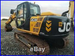 2015 JCB JS145LC Excavator TAG Thumb Diesel Quick Coupler NEEDS REPAIR