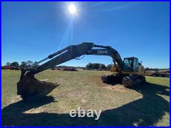 2015 John Deere 300g Track Excavator With Cab, A/c And Heat, 24 Pin On Bucket