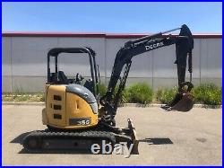 2015 John Deere 35G Hydraulic Mini Excavator