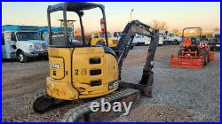 2015 John Deere 35G Mini Ex Excavator Trackhoe Track Hoe JD 35 G