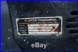 2015 KUBOTA KX91-3, Cab, Heat, Auxiliary Hydraulics, Angle Blade, Tag Coupler