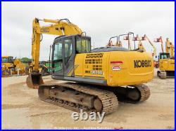 2015 Kobelco SK210LC-9 Hydraulic Excavator Trackhoe A/C Cab Aux Hyd bidadoo