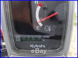 2015 Kubota Kx018-4 Mini Excavator Only 231 Hours! Diesel, Pilot Controls, Q/c