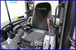 2015 Kubota Kx057-4 Cab Track Excavator, Ac/heat And 2 Speed