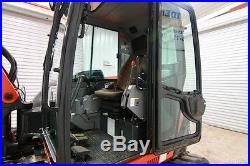 2015 Kubota Kx080-4r3 Excavator, Cab, Ac/heat, Dual Aux Hyd, 2-speed, 1386 Hrs