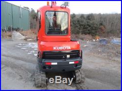 2015 Kubota Mini Excavator Kx71-3 Cab, Heat, New Thumb & Bucket Serviced 1180 Hrs