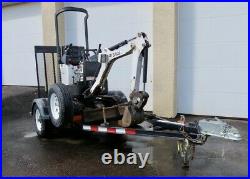 2015 Model Bobcat 418 Mini Excavator with Equipment Trailer- Only 602 Hours