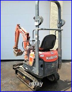 2015 Model Kubota K008-3 Mini Excavator with Equipment Trailer- Low Hours