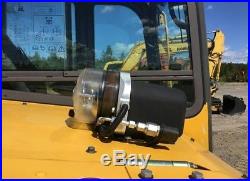 2015 Volvo Ecr88d Mini Excavator A/c Cab Hydraulic Q/c Aux Blade
