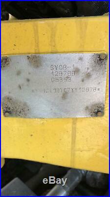 2015 YANMAR SV08 Mini Excavator Rubber Tracks (56hrs) ie Bobcat Kubota