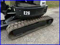 2016 Bobcat E2e26 Mini Excavator Kubota Pre Emissions- 2 Spd Hydraulic Thumb