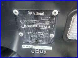 2016 Bobcat E35i Mini Excavator, Cab, Heat/ac, Hyd Thumb, 168 Hrs, 2spd, 24.8 HP