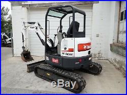 2016 Bobcat E35i Mini Excavator, Orops, 2 Spd, Aux Hydraulics, 462 Hrs, 24.8 HP