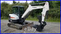 2016 Bobcat E42 Excavator Heat A/c Hydraulic Thumb! Nice! Financing Available
