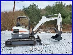 2016 Bobcat E50 Excavator Low Hours New Hydraulic Thumb Excellent Tracks Nice