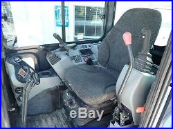 2016 Bobcat E50 Mini Excavator, Cab, Heat/ac, Thumb, Angle Blade, 2 Spd, 49.8 HP