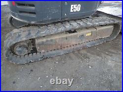 2016 Bobcat E50 Mini Excavator, Orops, 2 Speed, Aux Hyd, X-change, Long Arm