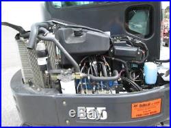2016 Bobcat E55 Mini Excavator, 173 Hours, Cab, AC/Heat, X-Change Coupler, 49 HP