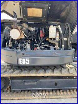 2016 Bobcat E85 Mini Excavator Enclosed A/C Auxiliary Hydraulic