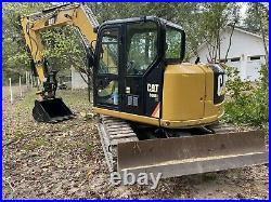 2016 CAT Excavator 308E2 CR Excellent Condition! Hydraulic Thumb, Cab Air