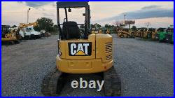 2016 Cat 305.5E Mini Ex Excavator Trackhoe Open Cab E2