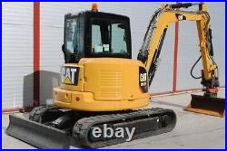 2016 Cat 305.5e2 Fully Enclosed Cab Heat And A/c