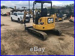 2016 Cat Caterpillar 303.5E CR mini-excavator 403 HRS VIDEO Walk-around