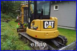 2016 Caterpillar 305.5E2 Cab A/C Heat Mini Excavator