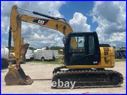 2016 Caterpillar 311F LRR Excavator A/C Cab Rear View Camera Trackhoe bidadoo