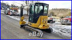 2016 Deere 35g Excavator Low Hour Heat A/c Hydraulic Thumb Ready To Work In Pa