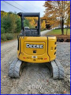 2016 Deere 50g Excavator New Hydraulic Thumb Angle Blade Ready 2 Work We Finance