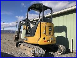 2016 JOHN DEERE 35G MINI EXCAVATOR CLEAN! Only 1717 HOURS CHEAP SHIPPING RATES