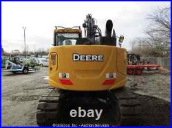 2016 John Deere 135G Hydraulic Excavator Cab Aux Hyd Thumb Q/C Bucket bidadoo