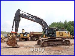 2016 John Deere 470G LC Hydraulic Excavator HAMMER LINES Isuzu Diesel 72 Bucket