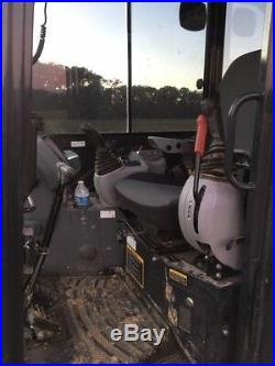 2016 John Deere 50G Mini Excavator Enclosed Cab Hydraulic Thumb