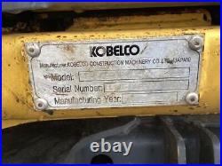 2016 Kobelco Sk85cs-3e Excavator