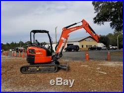 2016 Kubota U35-4 Mini Excavator, Diesel Engine, ONLY 297 HOURS! Ready to work 2016 Kubota U35-4 Mini Excavator, Diesel Engine, ONLY 297 HOURS! Ready to work