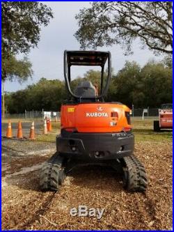 2016 Kubota U35-4 Mini Excavator, Diesel Engine, ONLY 297 HOURS! Ready to work 2016 Kubota U35-4 Mini Excavator, Diesel Engine, ONLY 297 HOURS! Ready to work
