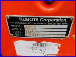 2016 Kubota U35-4 Mini Excavator, Hydraulic Thumb, 2 Buckets, 1837 Hours