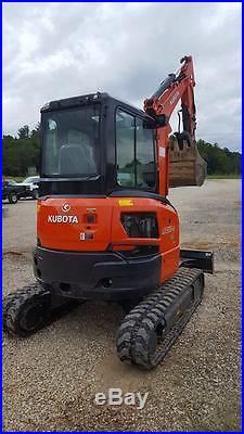 2016 Kubota U35 Mini Excavator Equipment Construction Farm Business